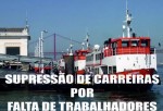 Nos dias 20 e 21 entre Cacilhas e Cais do Sodré Supressão de carreiras na Transtejo, por falta de trabalhadores