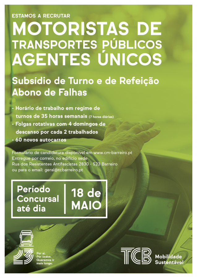 Transportes Colectivos do Barreiro Ofertas de Emprego
