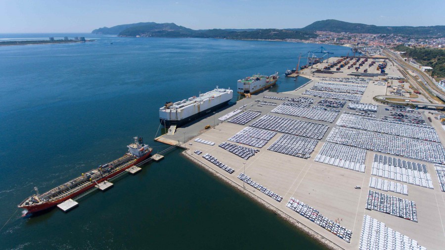 Porto de Setúbal registou crescimento de 2,4% em 2023 50% da carga movimentada foi para exportação