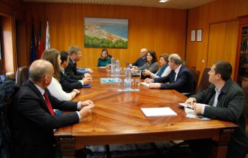 Embaixador da Dinamarca Michael Suhr em Setúbal Com o objetivo de conhecer o porto e sua capacidade instalada