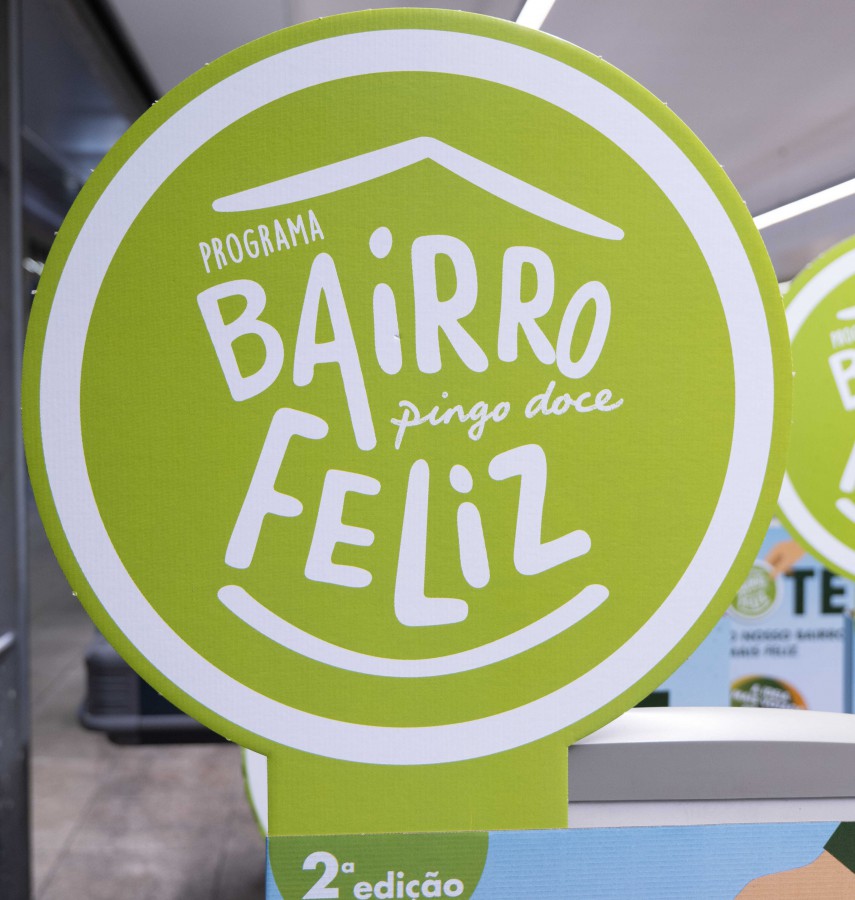 Programa Bairro Feliz no distrito de Setúbal Pingo Doce entrega donativos a 31 projetos
