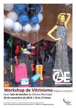 Gabinete de Apoio ao Empresário - Barreiro Promove Workshop de Vitrinismo dirigido ao comércio
