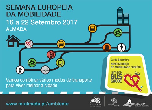 Almada - Para assinalar a Semana Europeia da Mobilidade Metro Sul do Tejo desafio utentes a andar de bicicleta