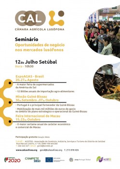 Setúbal recebe seminário Sobre oportunidades de negócio nos mercados lusófonos
