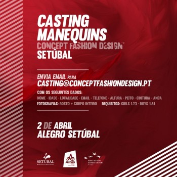 Setúbal - Concept Fashion Design Centro Comercial Alegro recebe um Casting de Manequins