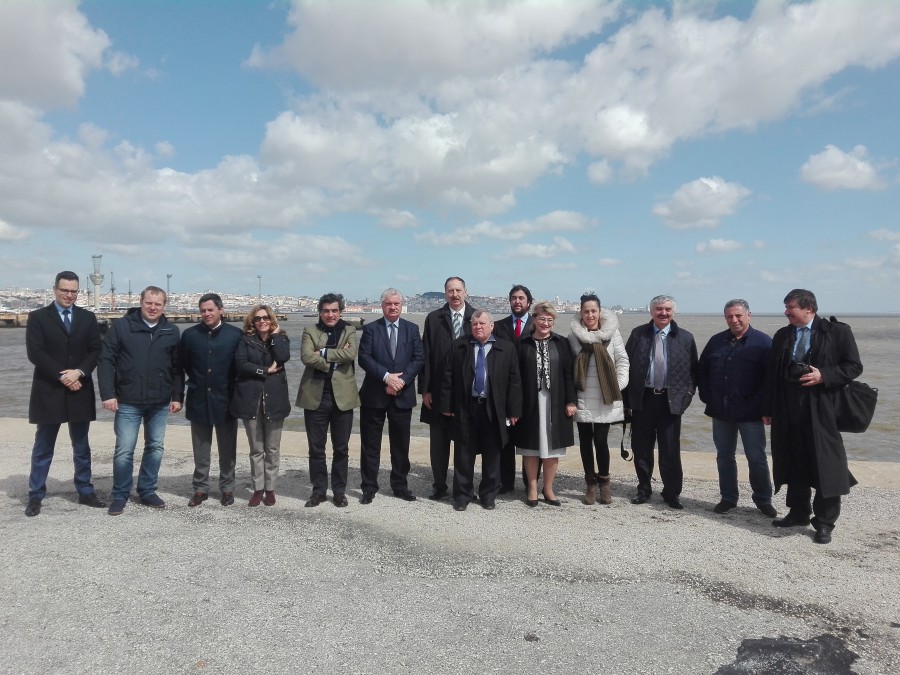 Barreiro - Comitiva Russa Visita Ativos da Baía do Tejo Esperamos até ao final do ano voltar com um conjunto de empresas