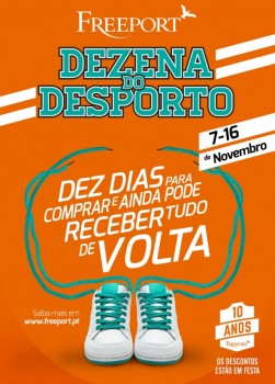 ‘Dezena do Desporto’ do Freeport em Alcochete Promove Treinos de Corrida e Sessões de Esclarecimentos Online com a Correr Lisboa