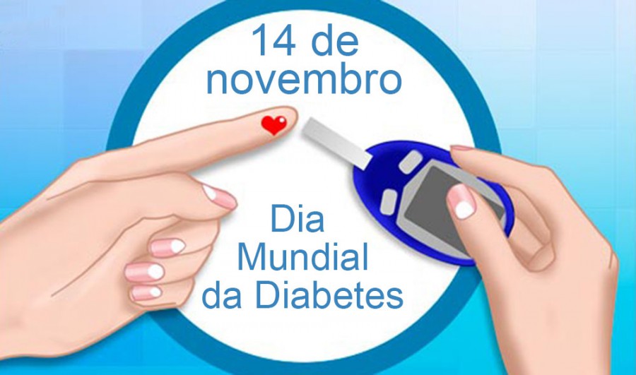 Dia Mundial da Diabetes - 14 de Novembro 200 novos casos e 12 mortos por dia