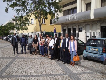 Porto de Setúbal recebe formandos da Fernave