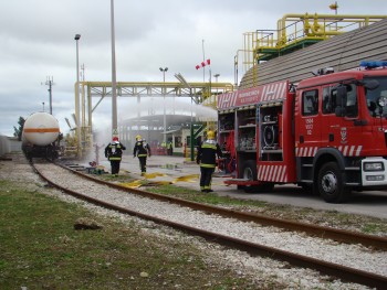 Bombeiros do Sul e Sueste - Barreiro Realizam simulacro na Nova AP