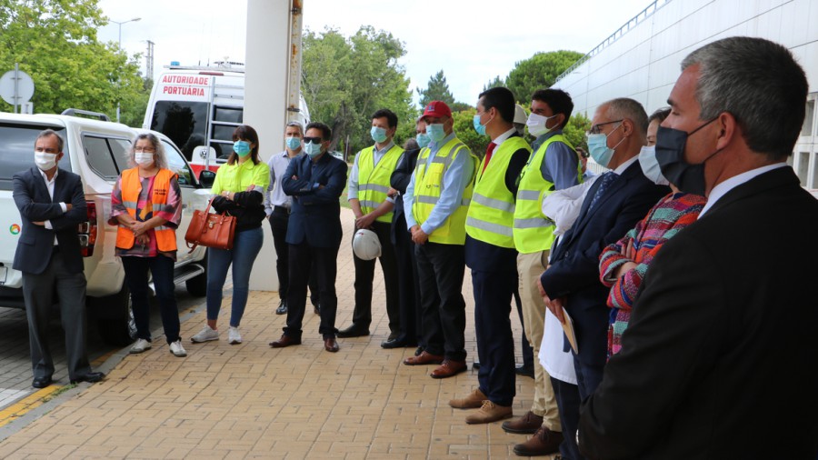 Empresas de Sines reforçam donativos para o controlo da pandemia com oferta de Unidade Móvel 4x4 ao Hospital do Litoral Alentejano