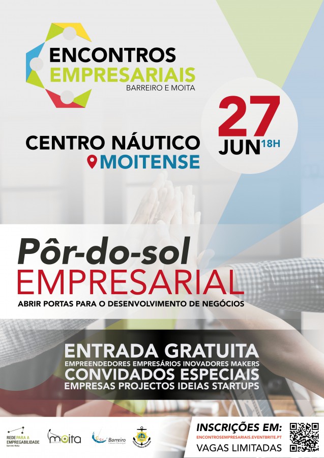 Rede Para a Empregabilidade Barreiro Moita Dinamiza ecossistema empreendedor . PÔR-DO-SOL EMPRESARIAL