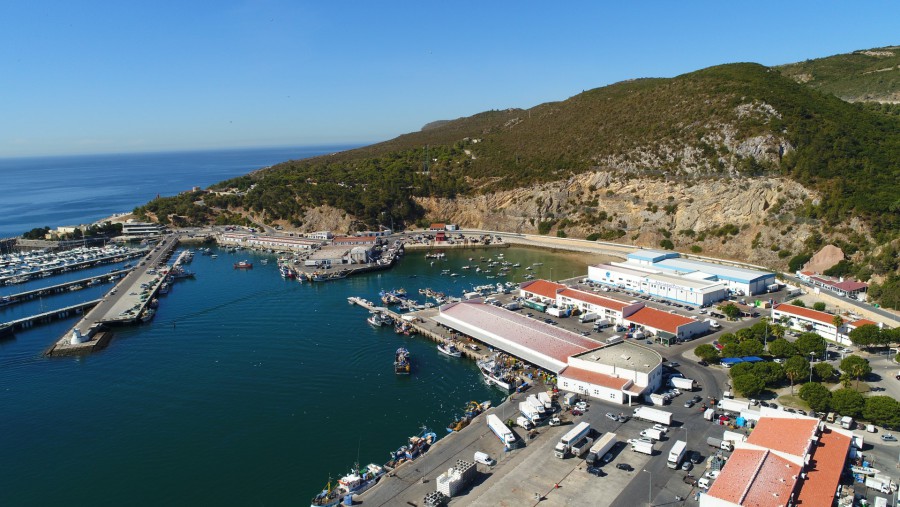 Estação de Tratamento de Água do Porto de Pesca de Sesimbra Investimento de 126 mil euros na melhoria da qualidade da água salgada disponibilizada na lota