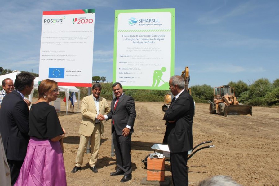 Montijo - SIMARSUL avança com a construção da ETAR de Canha Um investimento de cerca de 1,2 milhões de euros