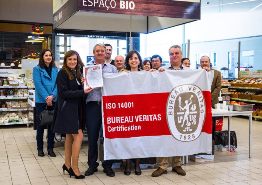 Jumbo de Setúbal acaba de ser distinguido Com a certificação ambiental atribuída pela Bureau Veritas Portugal