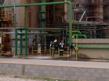 Bombeiros do Sul e Sueste - Barreiro Realizam simulacro na ADP Fertilizantes