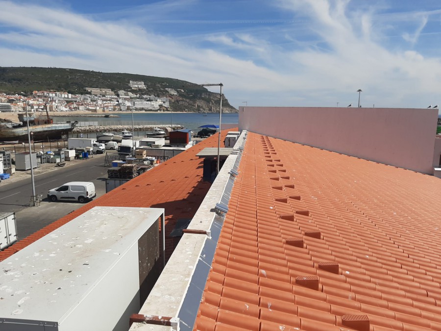 Porto de pesca de Sesimbra Reabilitação de armazéns de comerciantes concluída