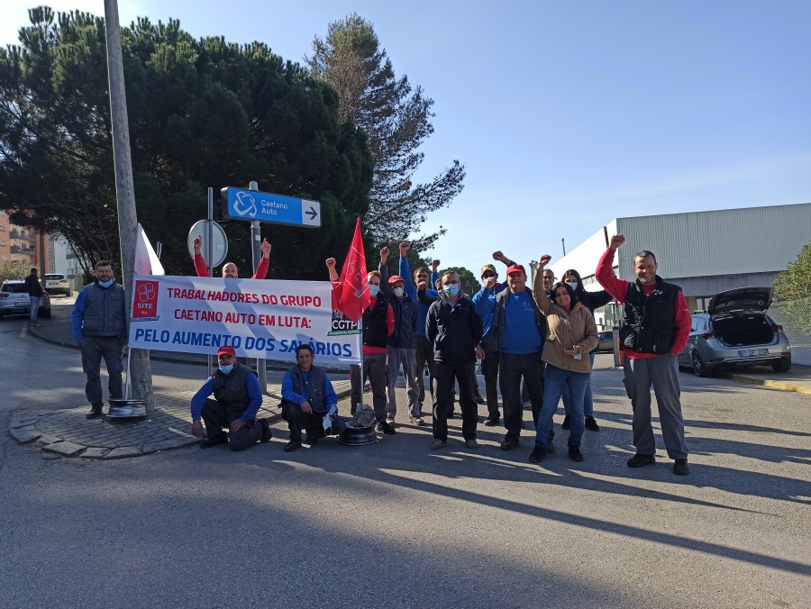 Caetano Auto de Setúbal, Barreiro e Montijo. Hoje decorreu o segundo dia de greve