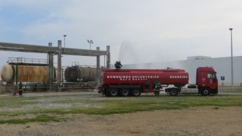 Bombeiros do Sul e Sueste - Barreiro Realizam simulacro na FISIPE