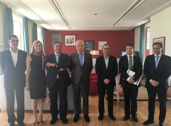 Representantes do escritório de advogados Globallawyers visitaram a ZILS - Zona Industrial e Logística de Sines