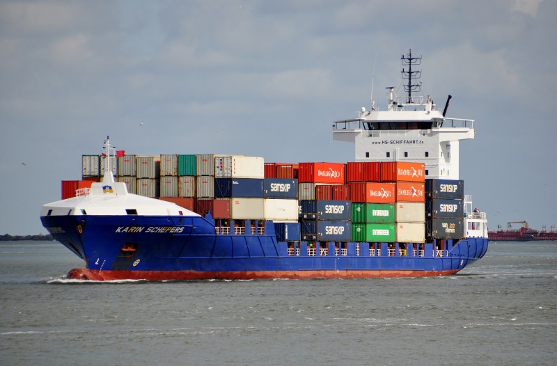 Navios de mercadorias no Porto de Setúbal 18 navios de mercadorias para o período de 2 a 8 de Outubro.