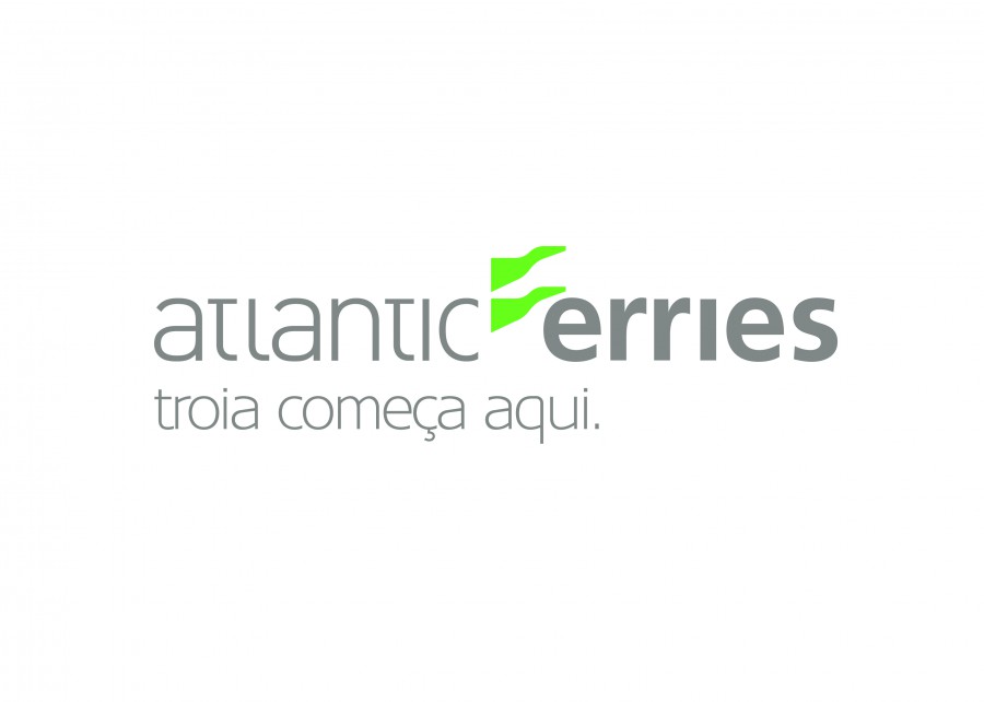 Transporte fluvial entre Setúbal e a Península de Troia Anualmente 1 milhão de passageiros são transportados entre as duas margens do rio Sado . ATLANTIC FERRIES OBTÉM CERTIFICAÇÃO