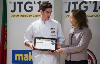 Fábio Santos foi o vencedor da «Cozinha Makro» na Final do Jovem Talento da Gastronomia 2014