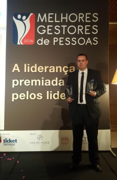 Barreiro - Sócio da DS Media Conquista troféu de Melhor Gestor de Pessoas