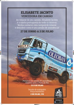 Alegro Setúbal dedica semana à celebração do desporto de aventura motorizado CAMPEÃ ELISABETE JACINTO NO ALEGRO SETÚBAL