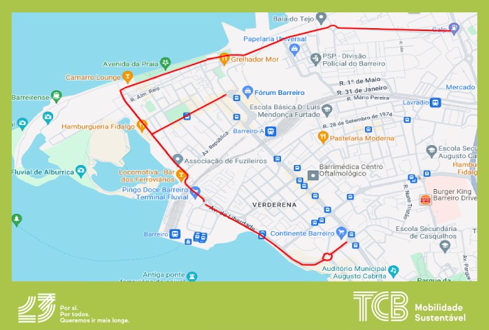 BARREIRO - Corrida São Silvestre 2023 Interdição de trânsito e de circulação de carreiras dos TCB