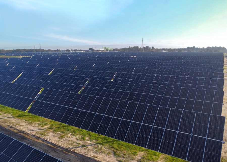 Com um investimento de 11 milhões de euros Voltalia inaugura Parque Fotovoltaico de Pinhal Novo .Produção vai fornecer cerca de 19 mil pessoas