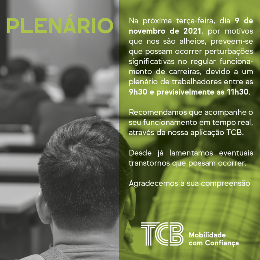 Transportes Colectivos do Barreiro Plenário dos Trabalhadores dia 9 . Perturbações no funcionamento de carreiras