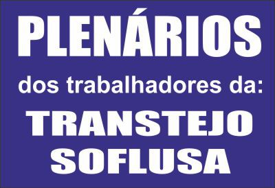 Trabalhadores da Soflusa Transtejo reúnem em plenário Paralisação das carreiras fluviais . Dias 23 e 24 de Junho