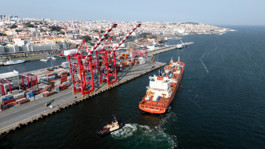 Porto de Lisboa Ganha três novas linhas de carga contentorizada