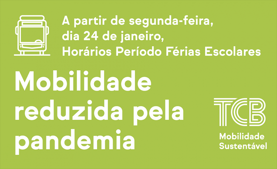 Transportes Colectivos do Barreiro A partir de segunda-feira dia 24 de janeiro - Horários Período Férias Escolares
