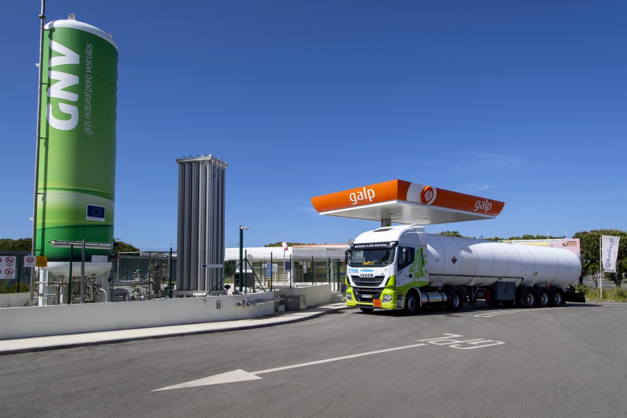 Destinado a abastecer veículos pesados Galp inaugura novo posto de GNL em Sines