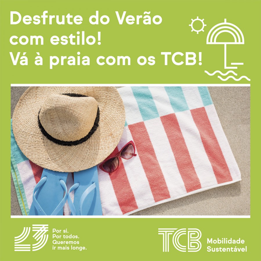 Transportes Colectivos do Barreiro Vá à praia com os TCB: Comporta” e “Fonte da Telha” os destinos escolhidos para este ano