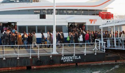 Trabalhadores da Transtejo Decidiram realizar greve nos dias 11 e 12 de Junho . Almada / Seixal