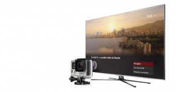 Filmar com a GoPro e transmitir em direto para a televisão da Vodafone