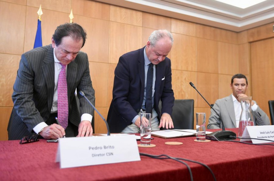 Porto de Sines e Companhia Siderúrgica Nacional (Brasil) Assinam Memorando de Entendimento no âmbito da Global Gateway