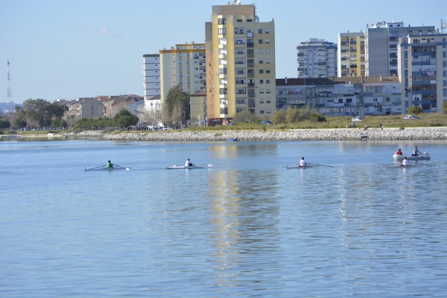 Barreiro - 4ª prova do Circuito Primeiras Remadas e Remo Jovem 24 regatas realizadas no Rio Coina