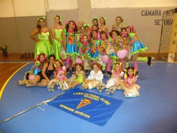 Patinagem Artística do Luso Futebol Clube em Setúbal Representou o Barreiro no Festival de Patinagem do Sado