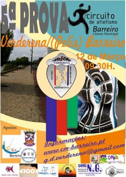 Grupo Desportivo da Verderena - Barreiro Prova do Circuito de Atletismo do Barreiro dia 12 de março