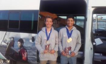 Clube de Vela do Barreiro João Bolina e Rafael Rodrigues Campeões de Portugal Juniores