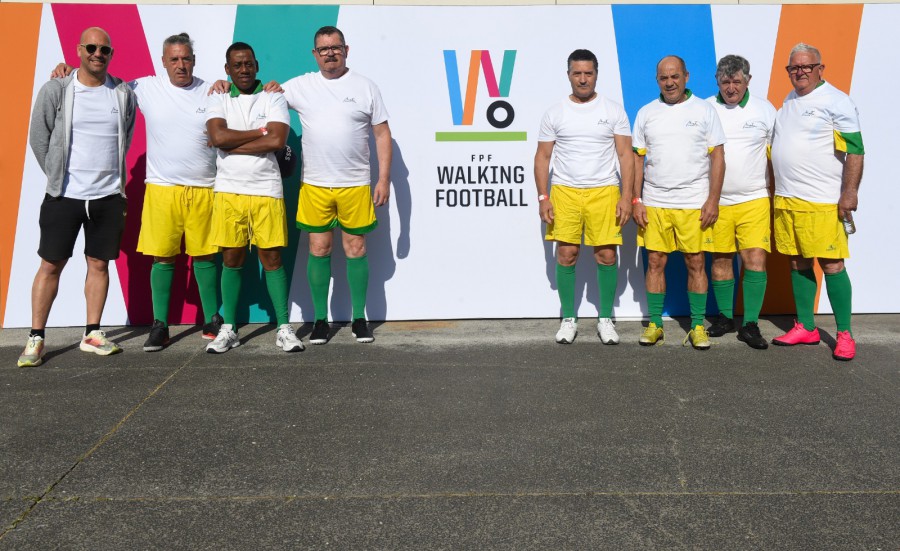 MOITA - 2.º Encontro de Walking Football Competitivo da FPF Futebol tradicional especialmente pensada para pessoas acima dos 50 anos