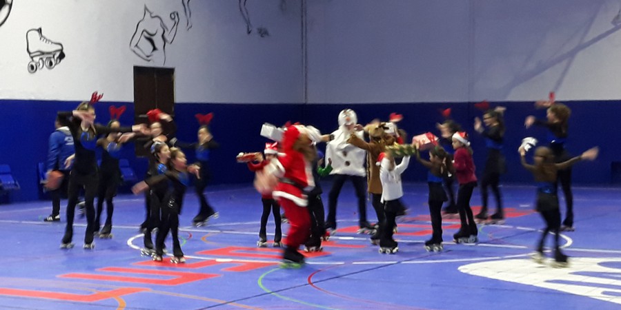 Barreiro - No Luso Futebol Clube Festa de Natal Patinagem Artistica