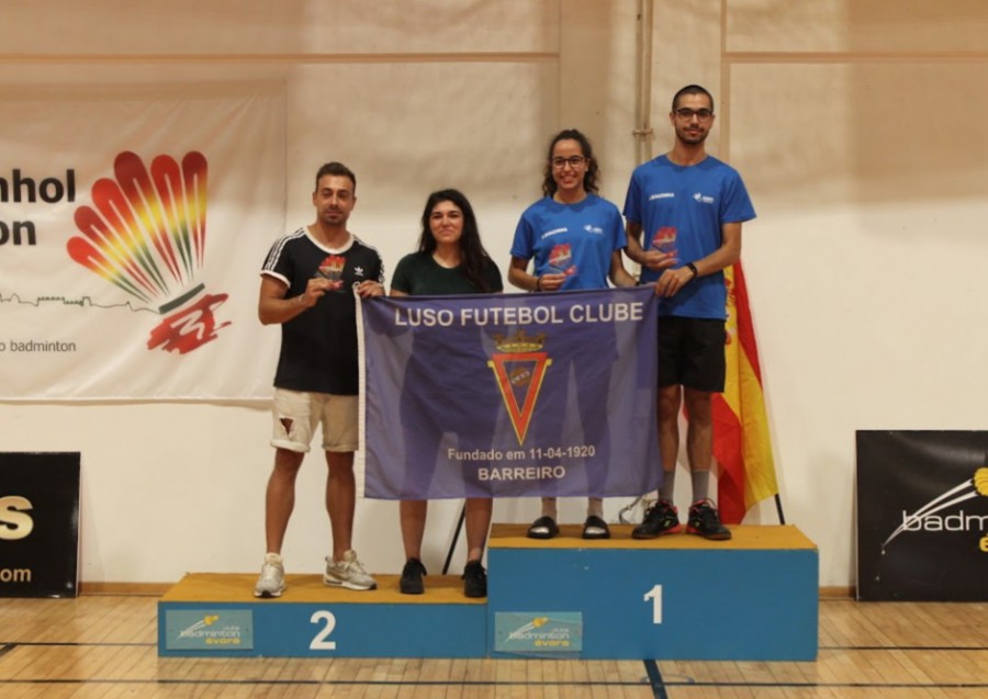 No XV torneio Luso-Espanhol de Badminton em Évora Luso Futebol Clube do Barreiro conquista 6 lugares no podium