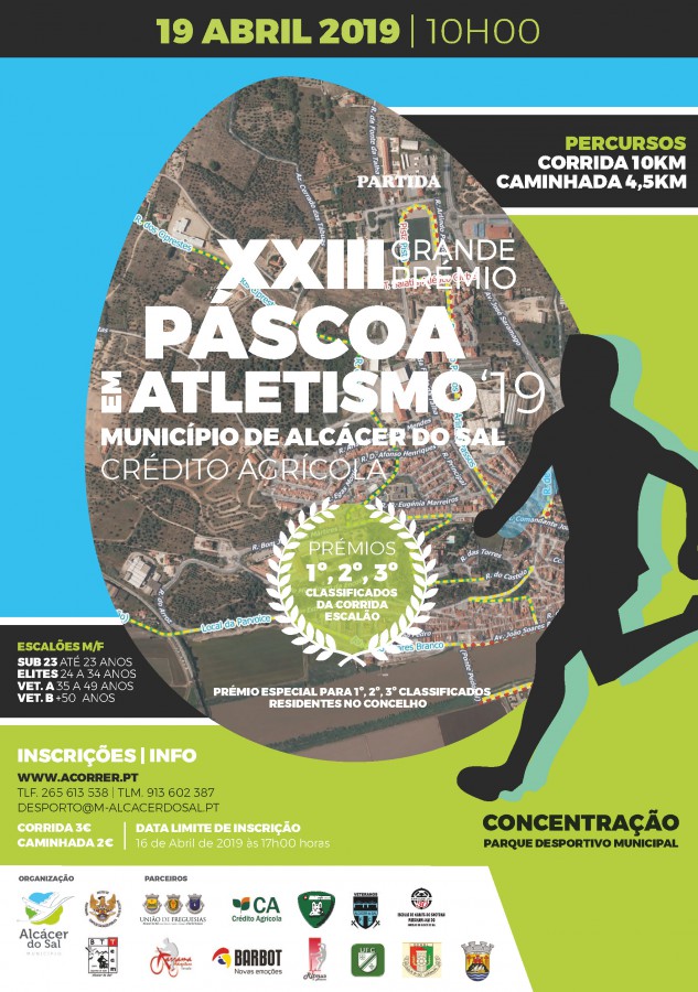 Grande Prémio da Páscoa em Alcácer do Sal Inscrições terminam dia 16