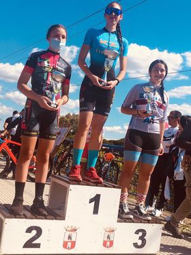 Taça feminina Andaluza de ciclismo em Sevilha – Espanha Daniela Isidoro do Helvetia do Barreiro 3.º lugar na categoria de Cadetes