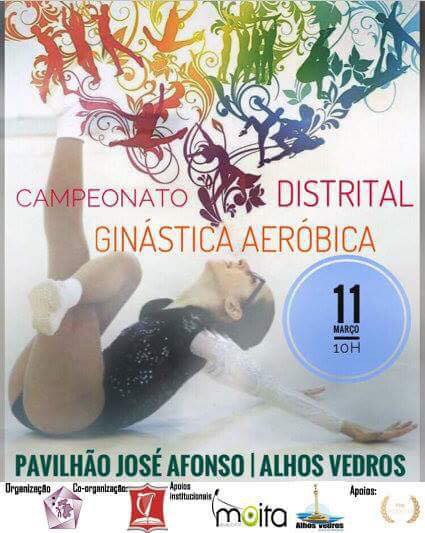 Moita - No Pavilhão José Afonso em Alhos Vedros Campeonato Distrital de Setúbal de Ginástica Aeróbica